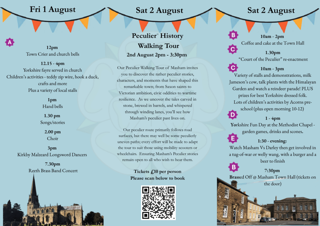 Yorkshire Day Programme, Masham
