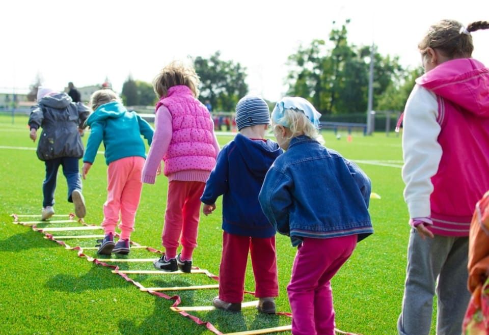 Kids sports day at Masham