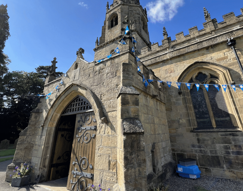Masham Church Yorkshire Day