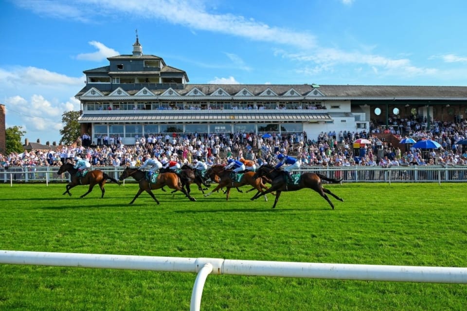 Horse Racing at Thirsk Racecourse near Masham