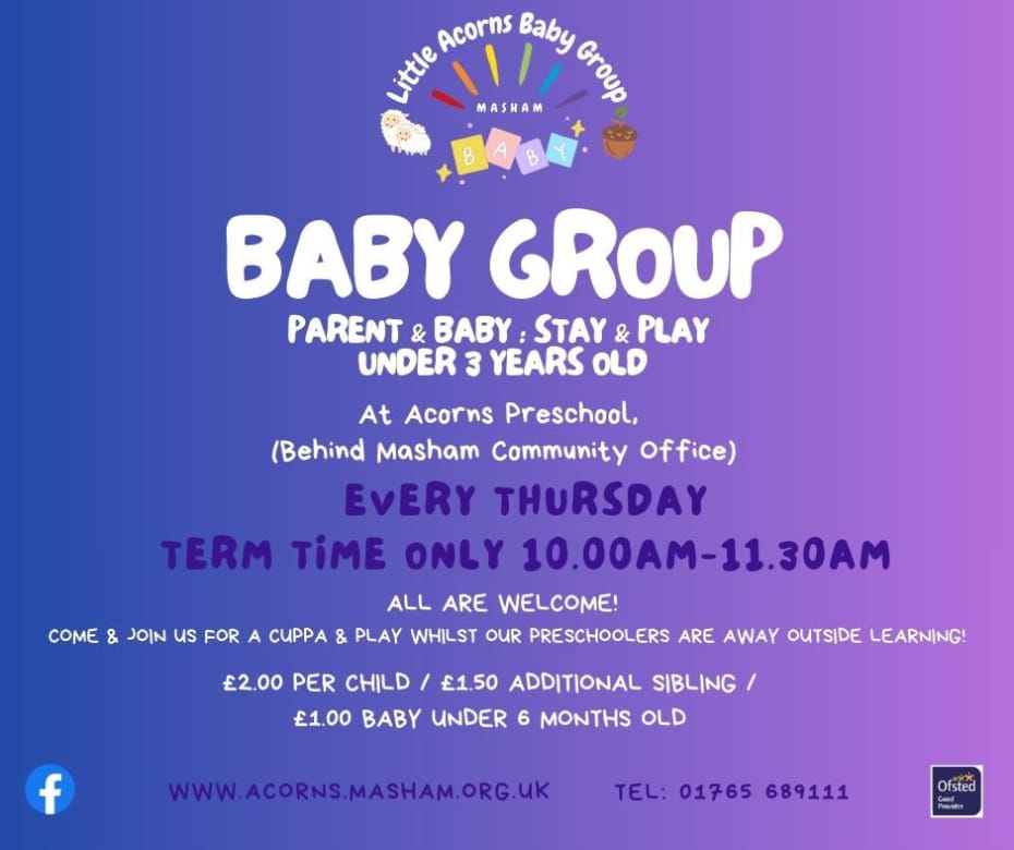 Little Acorns Baby Group, Masham