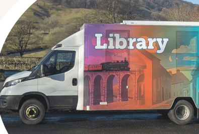 North Yorkshire's Mobile Library at Brimham Rocks