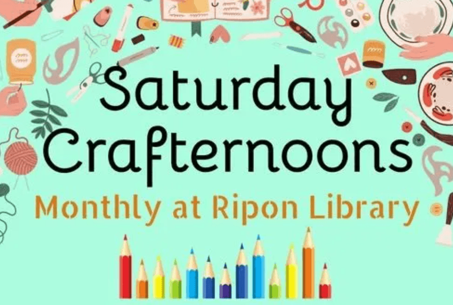 Saturday Crafternoons Ripon Library