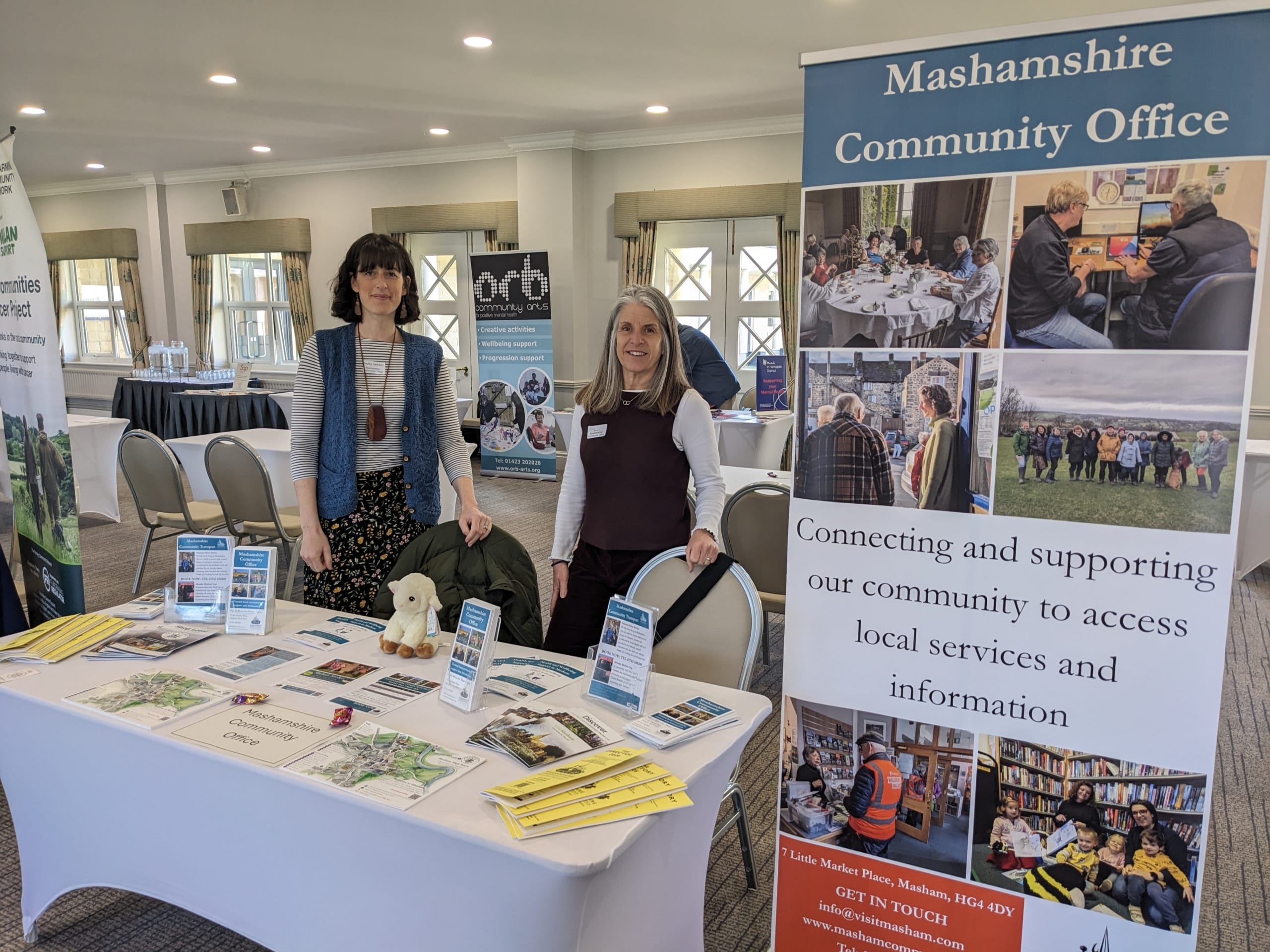 Networking Event in Harrogate of Cancer Alliance attended by Mashamshire Community Office