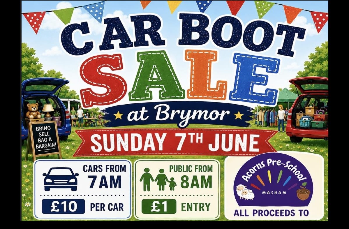 Acorns Pre-School Car Boot Sale  at Brymor