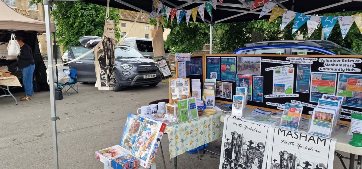 Masham Market Stall