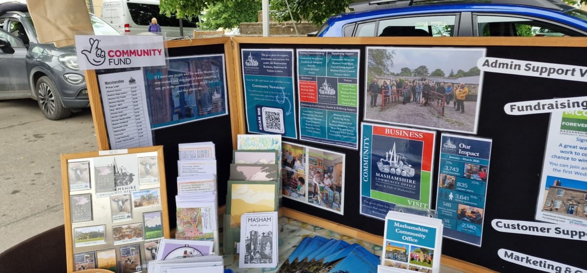 Masham Market National Volunteers Week MCO