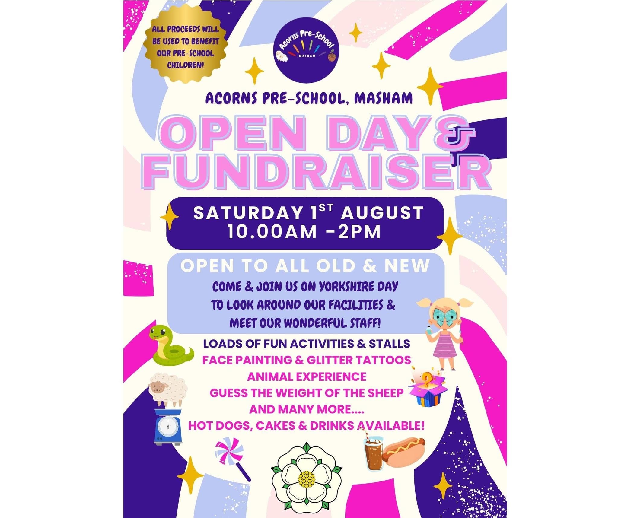Acorns Pre-School Open Day Masham
