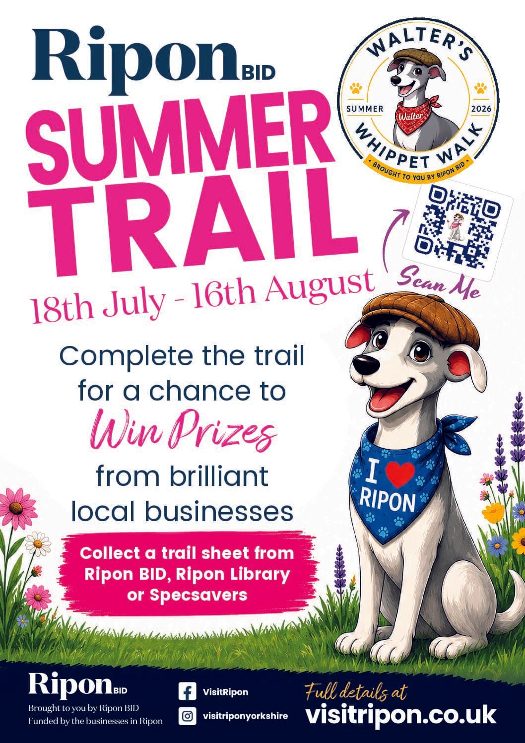 Ripon Bid Summer Trail near masham