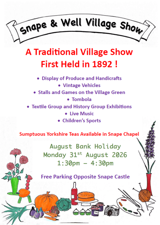 Snape and well village show