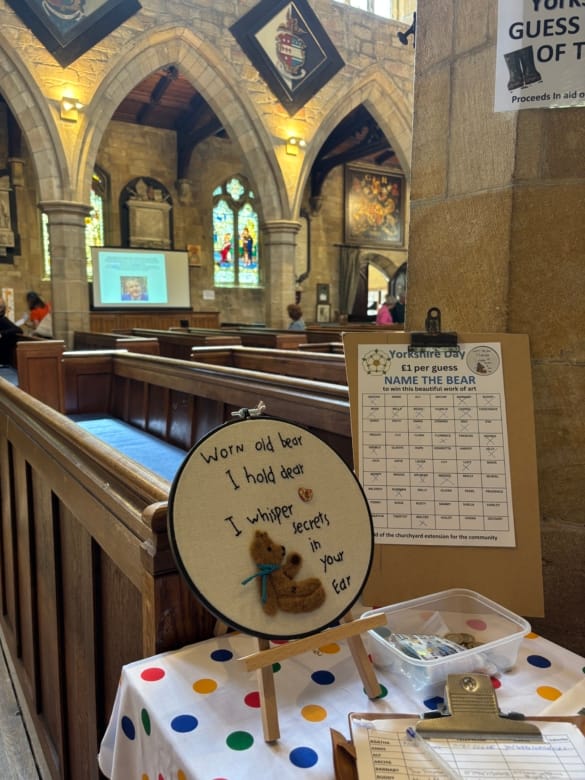 Name the Teddy at Masham Yorkshire Day
