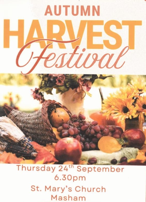 Autumn Harvest Festival Event at Masham Church