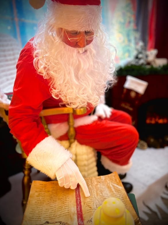 Meet Santa at West Tanfield near Masham